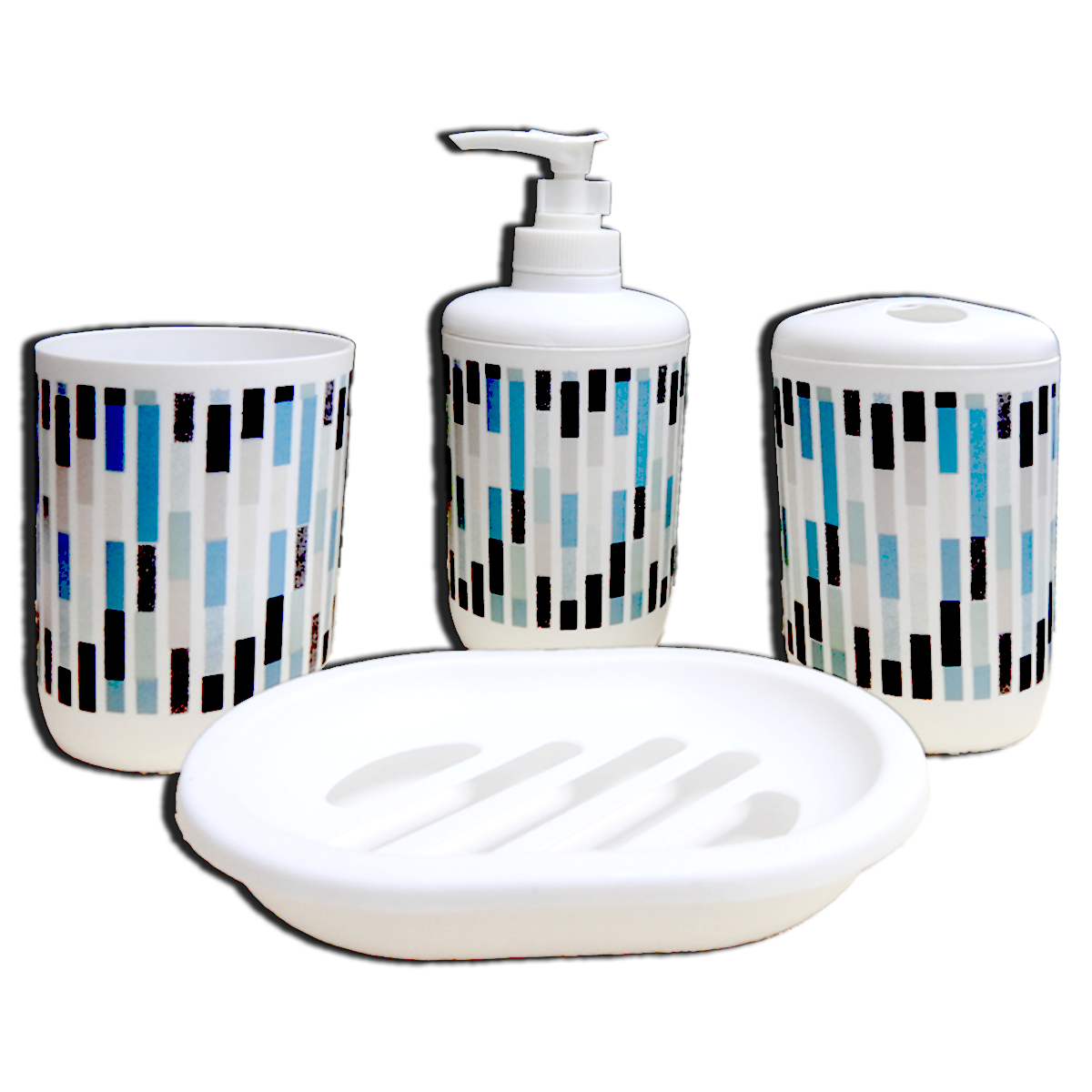 Plastic Bathroom Set