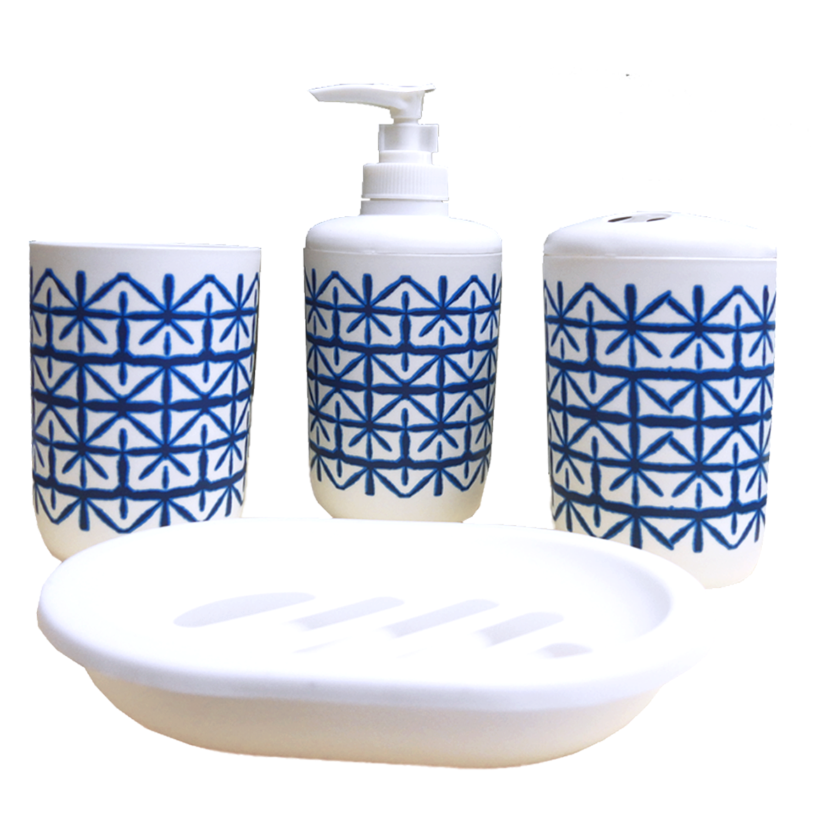 Plastic Bathroom Set