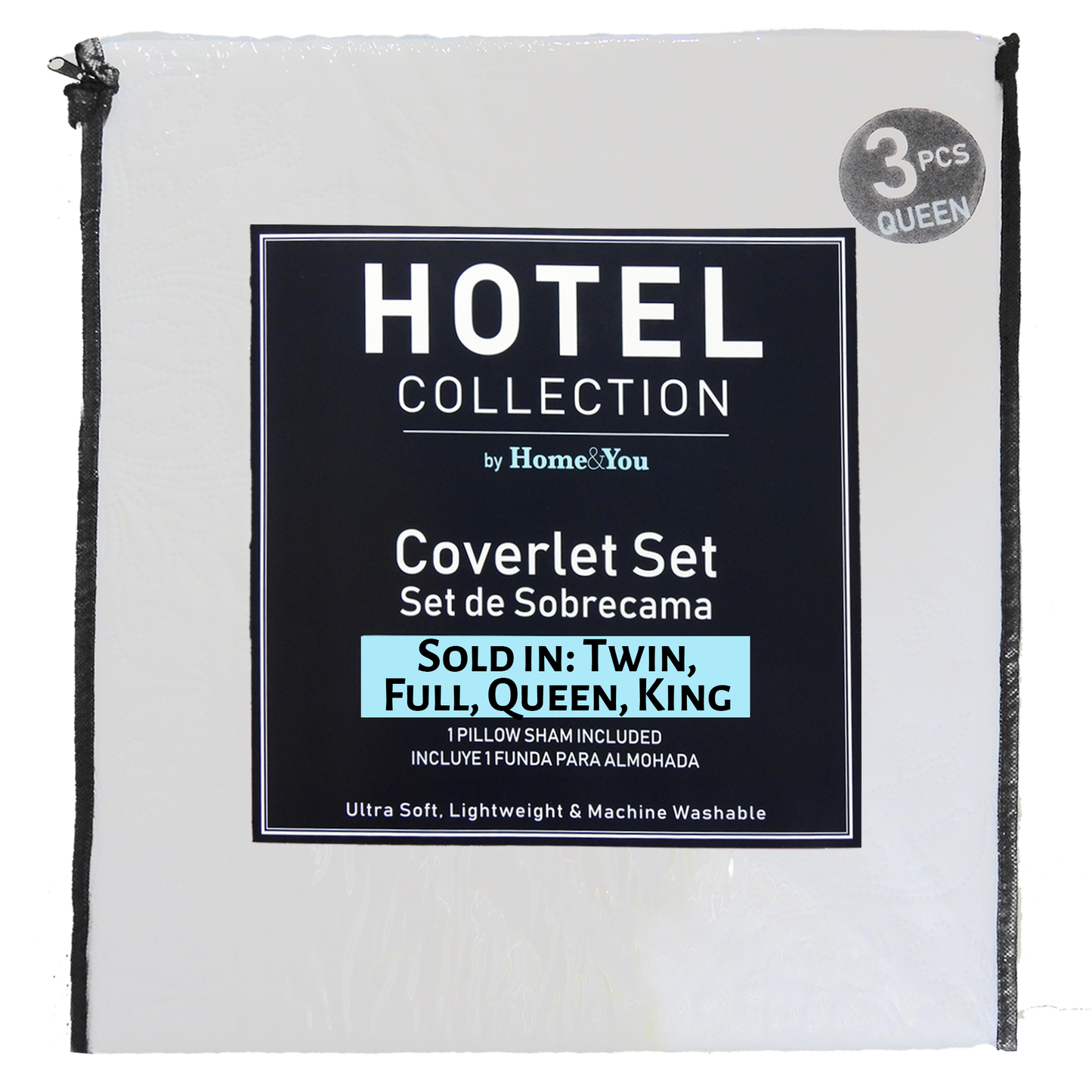 Coverlet Set: Hotel Collection