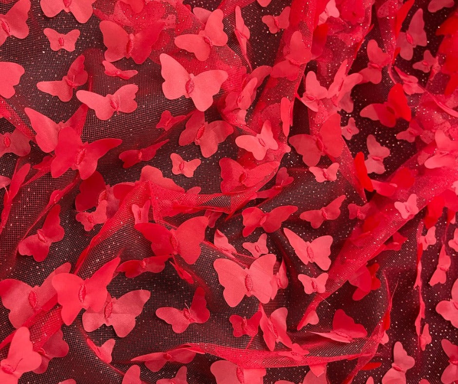 3D Butterfly Tulle