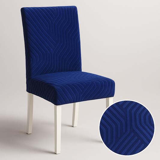 Geometric Stretch Chair Cover
