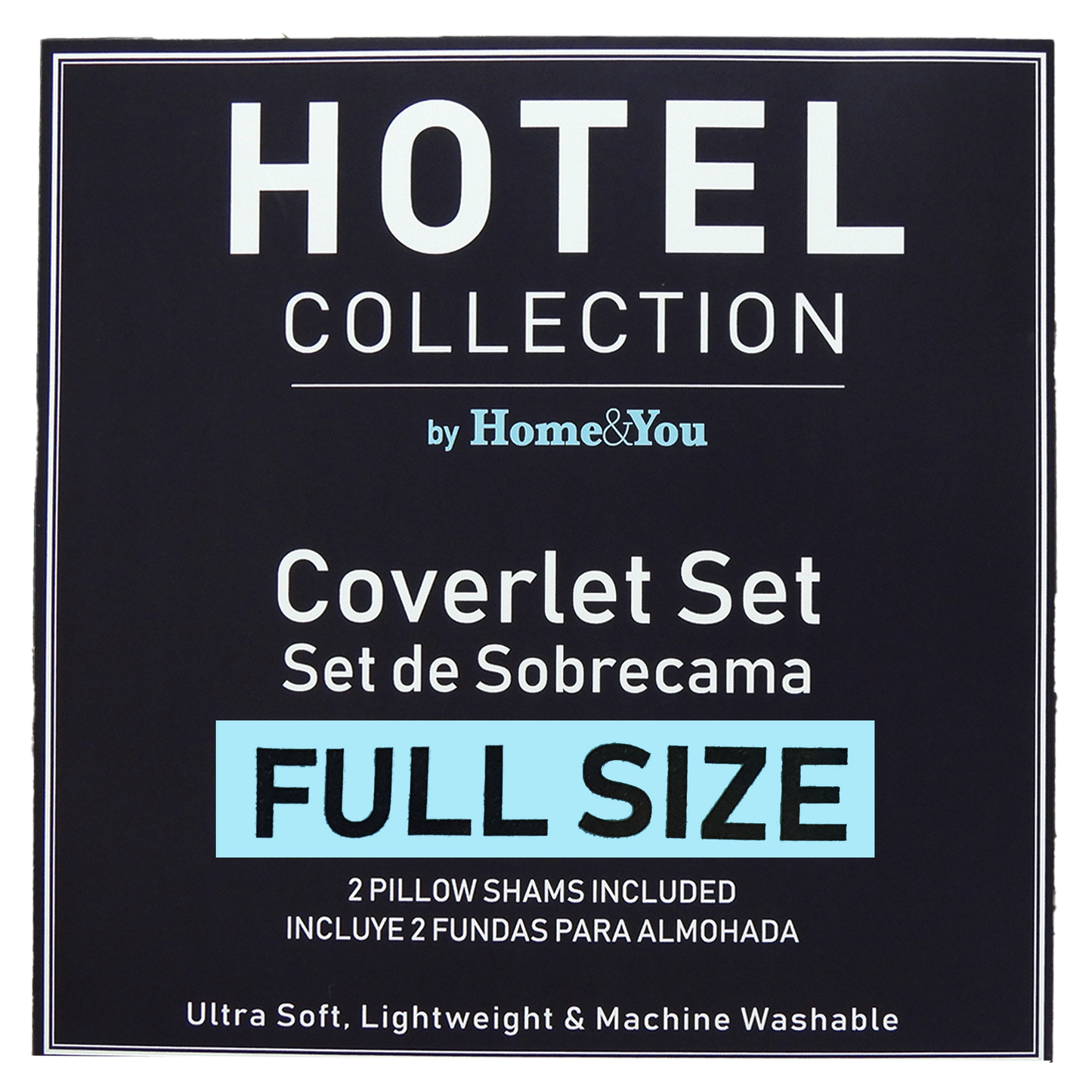 Coverlet Set: Hotel Collection