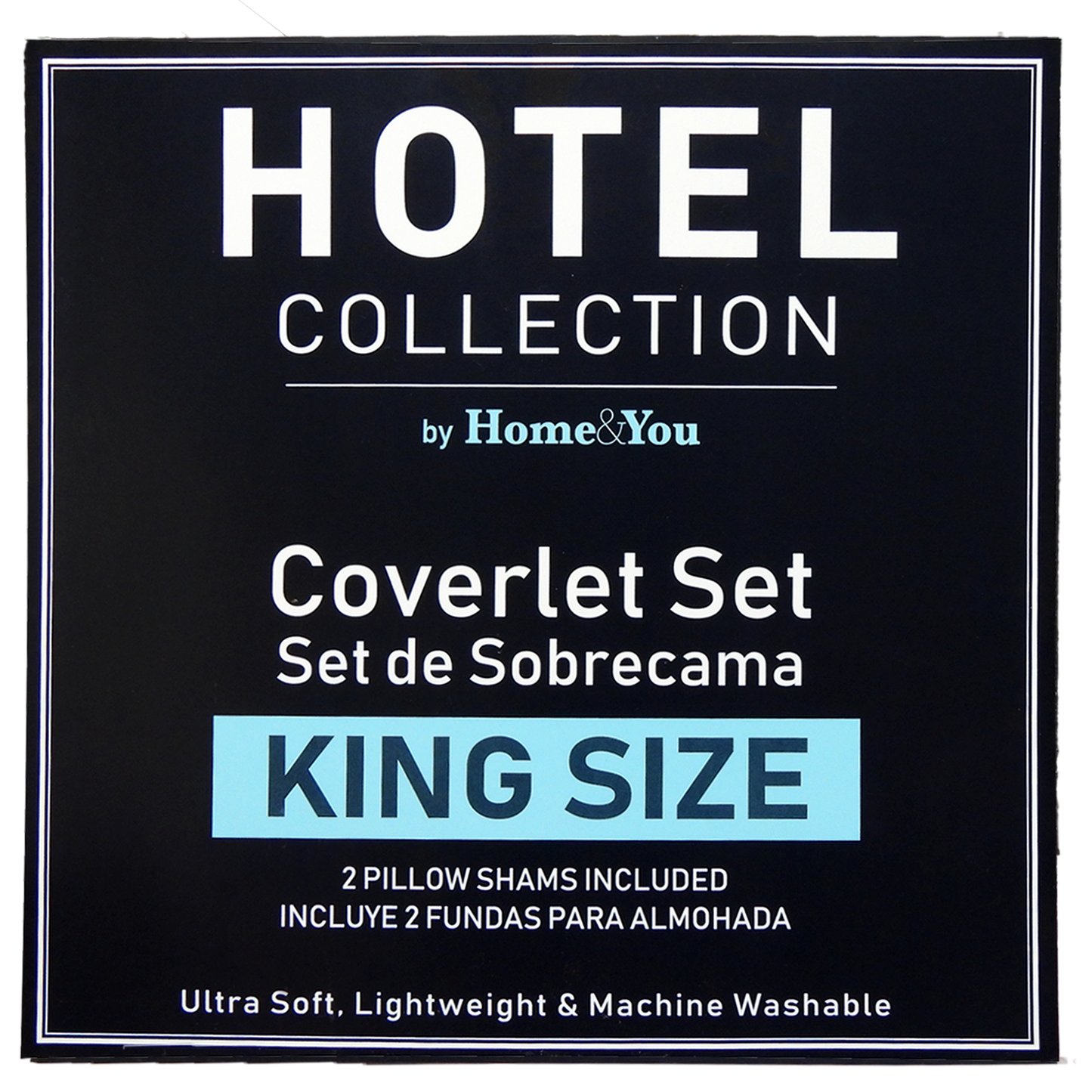 Coverlet Set: Hotel Collection