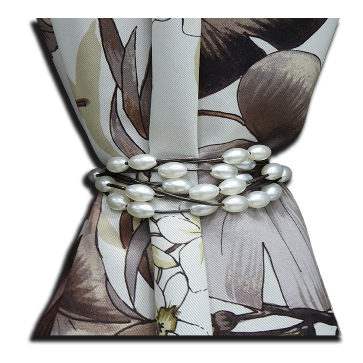 Curtain Holder - Pearls