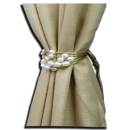 Curtain Holder - Pearls