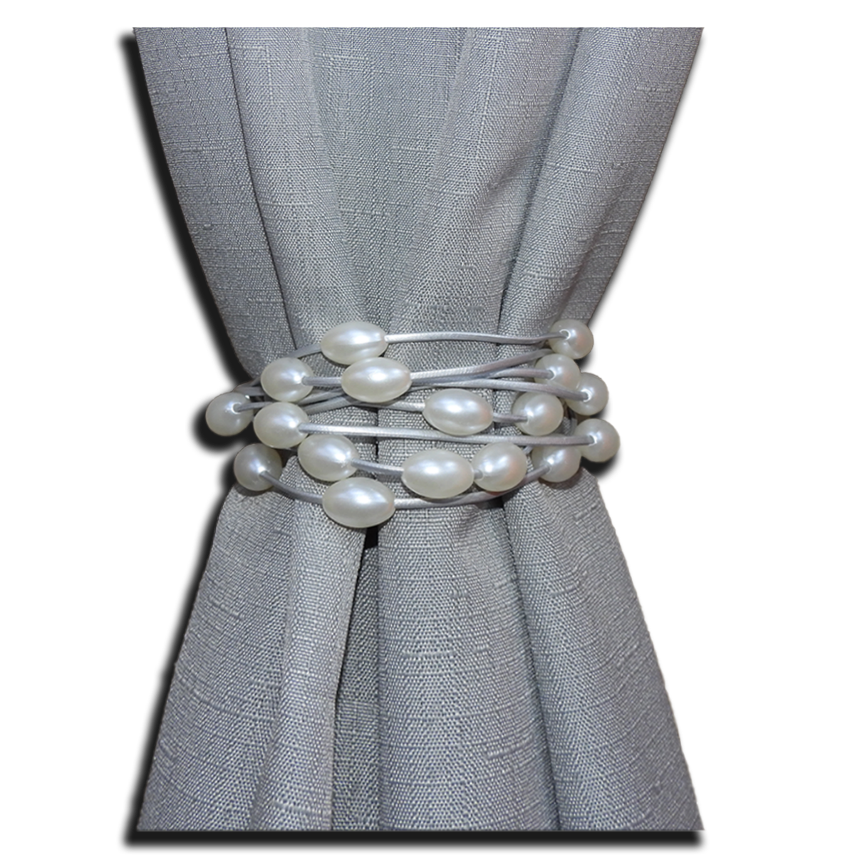 Curtain Holder - Pearls