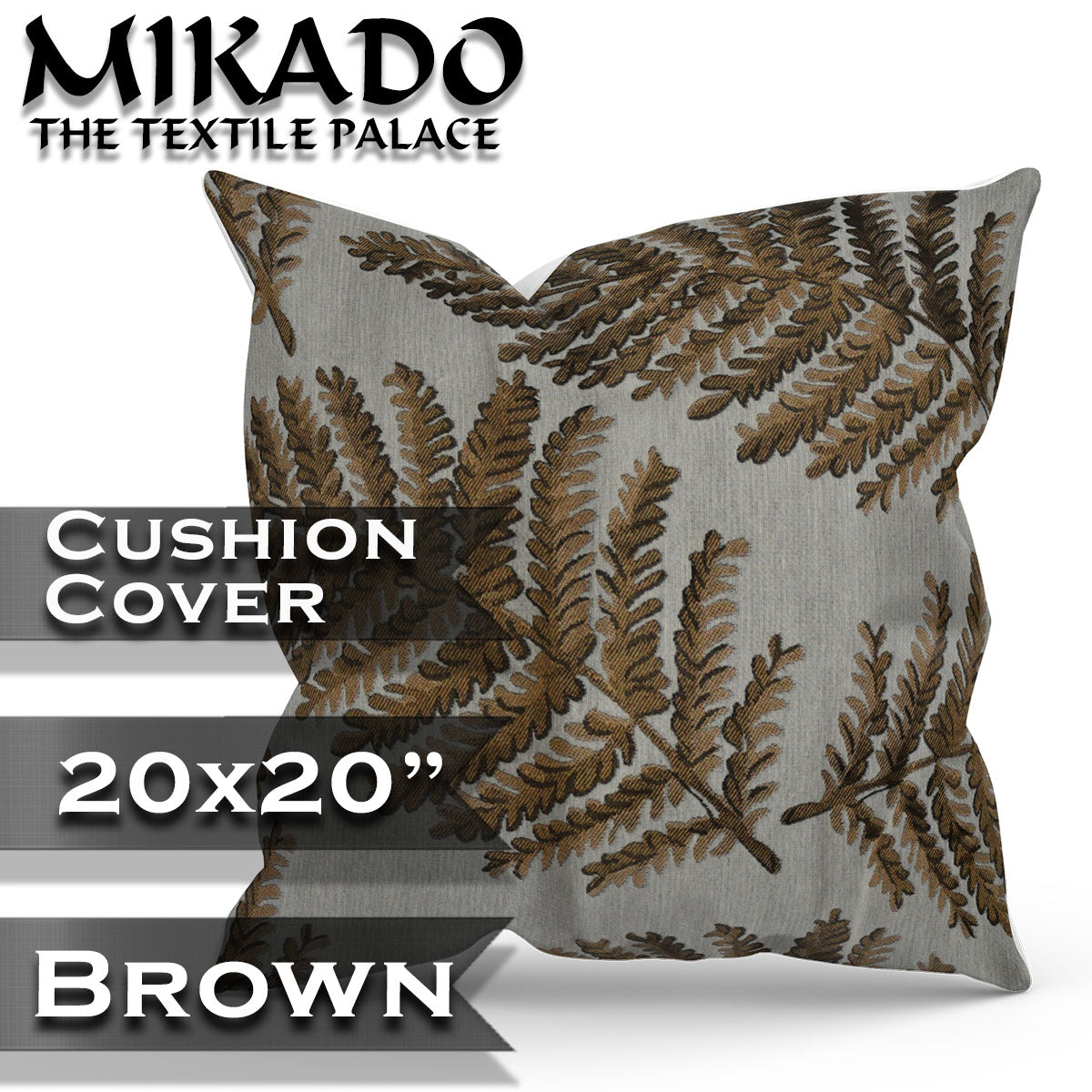 Cushion Cover JUMBO- Bracken Fern