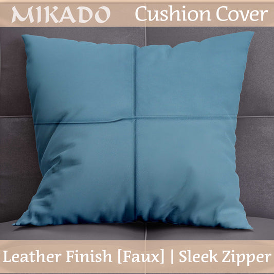Cushion Cover - Leather Finish