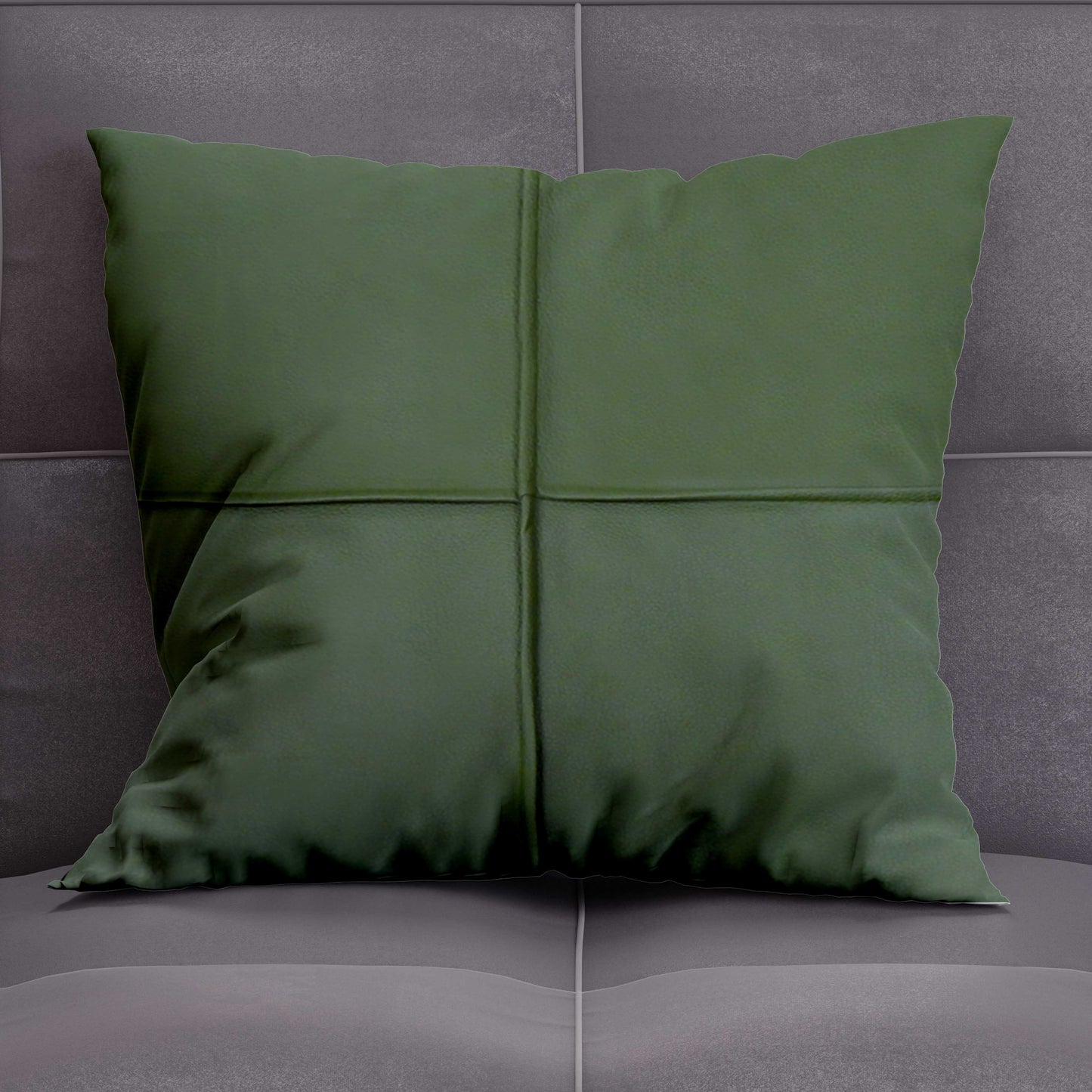 Cushion Cover - Leather Finish