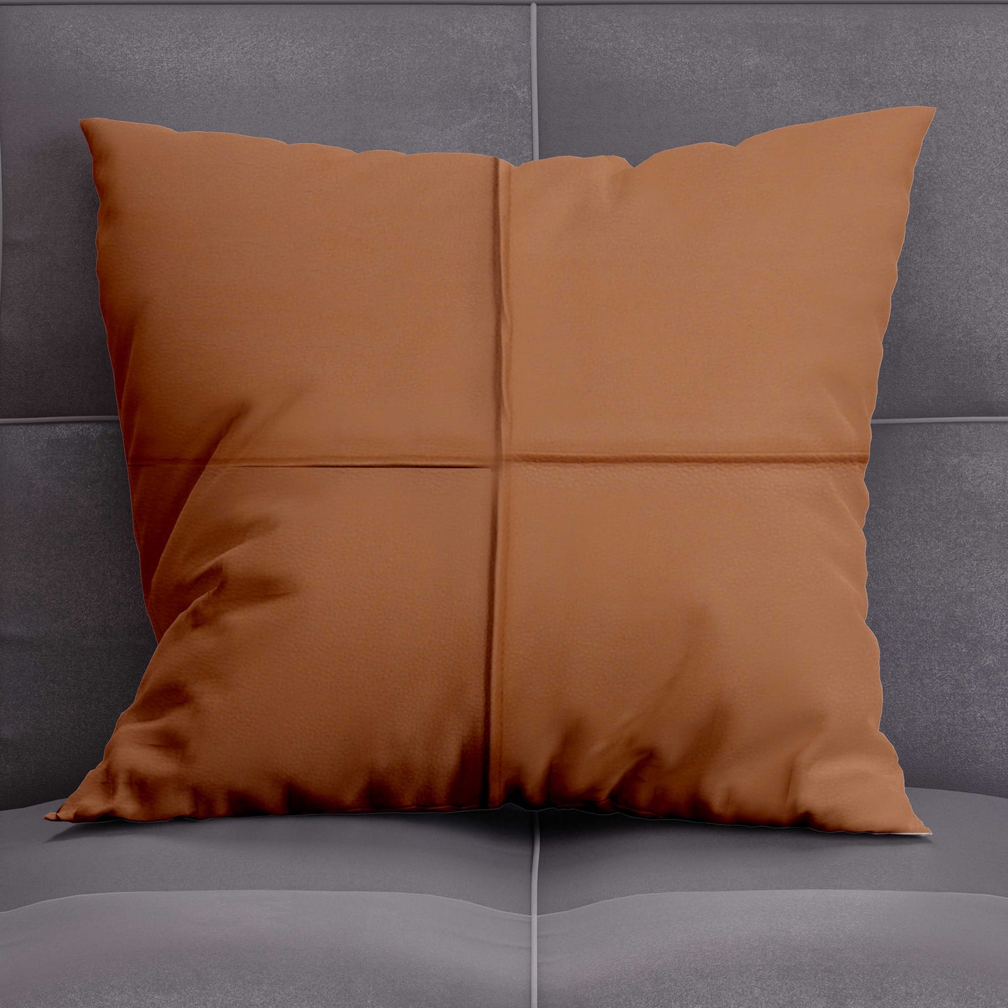 Cushion Cover - Leather Finish