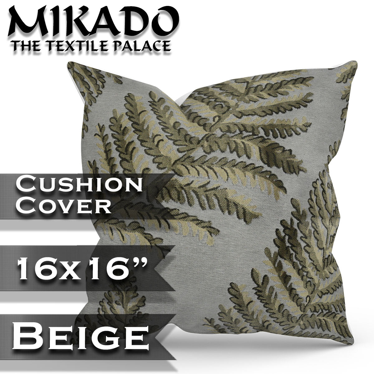 Cushion Cover JUMBO- Bracken Fern