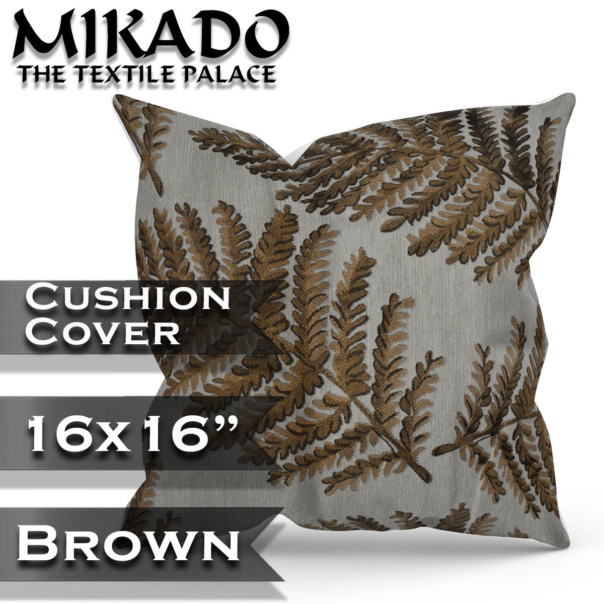 Cushion Cover JUMBO- Bracken Fern