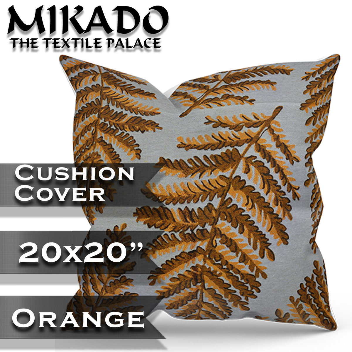 Cushion Cover JUMBO- Bracken Fern
