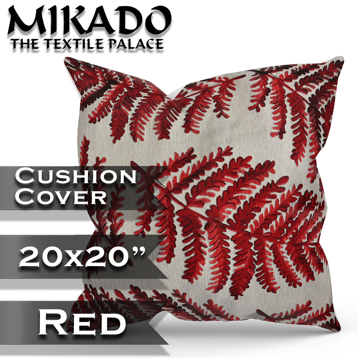 Cushion Cover JUMBO- Bracken Fern