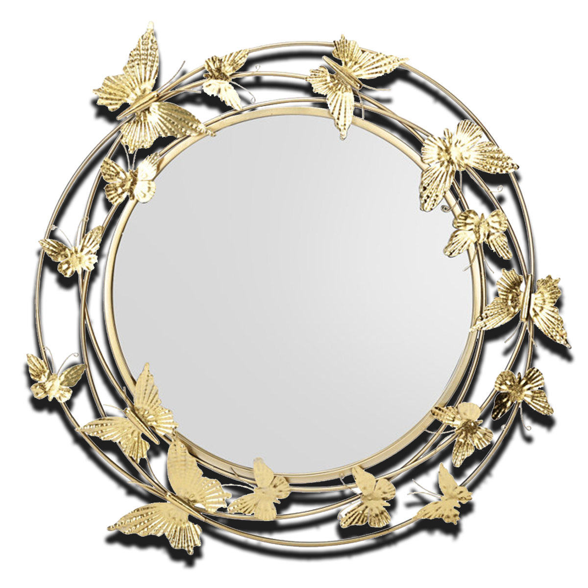 Butterfly Metal Frame | Wall Mirror