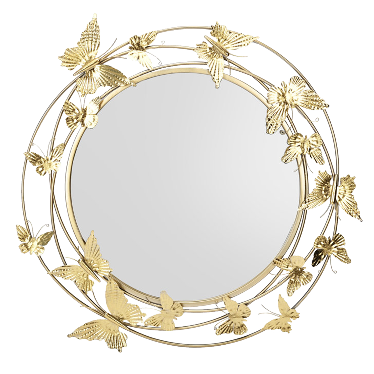 Butterfly Metal Frame | Wall Mirror