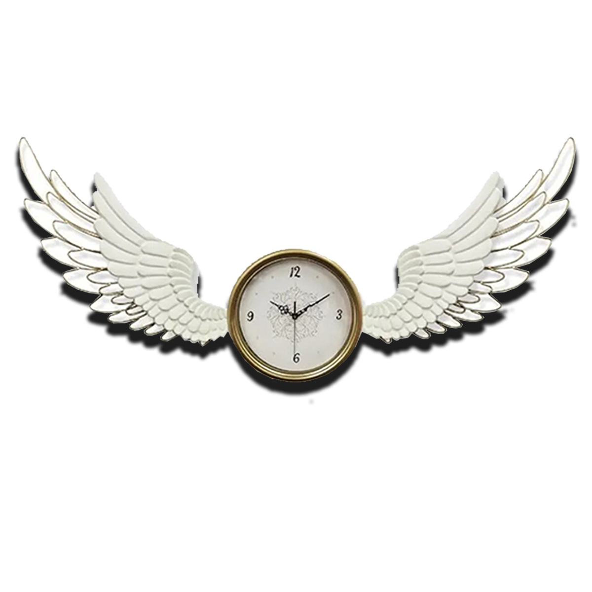 Decorative 3D Metal Wall Mirror - Wings