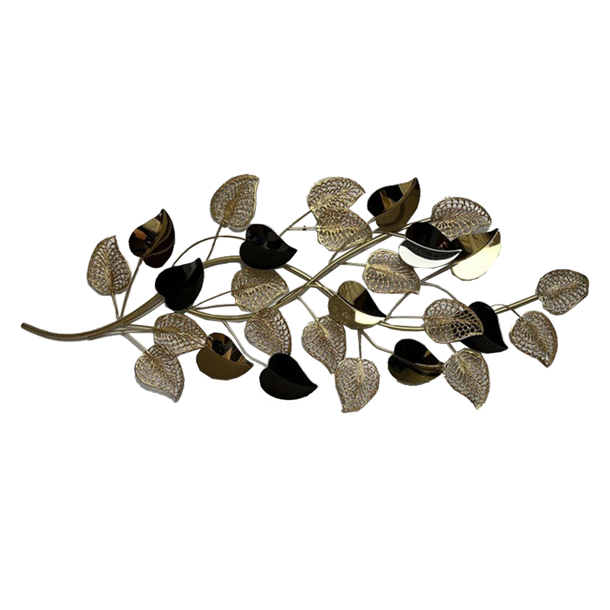 Metal Wall Piece | Leaves and Vines