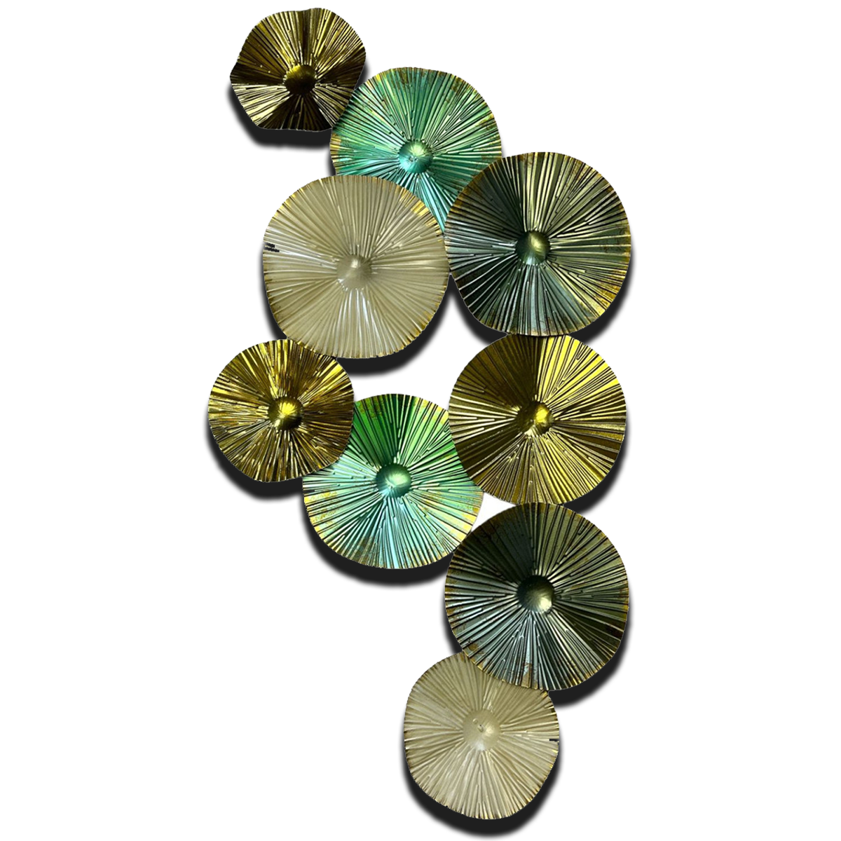 Lotus Leaf - Indoor Metal Wall Sculputre