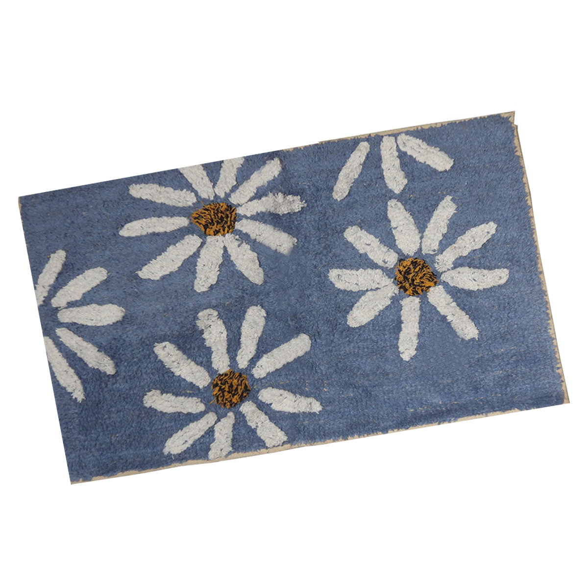 Cotton Floor Mat (Flowers)