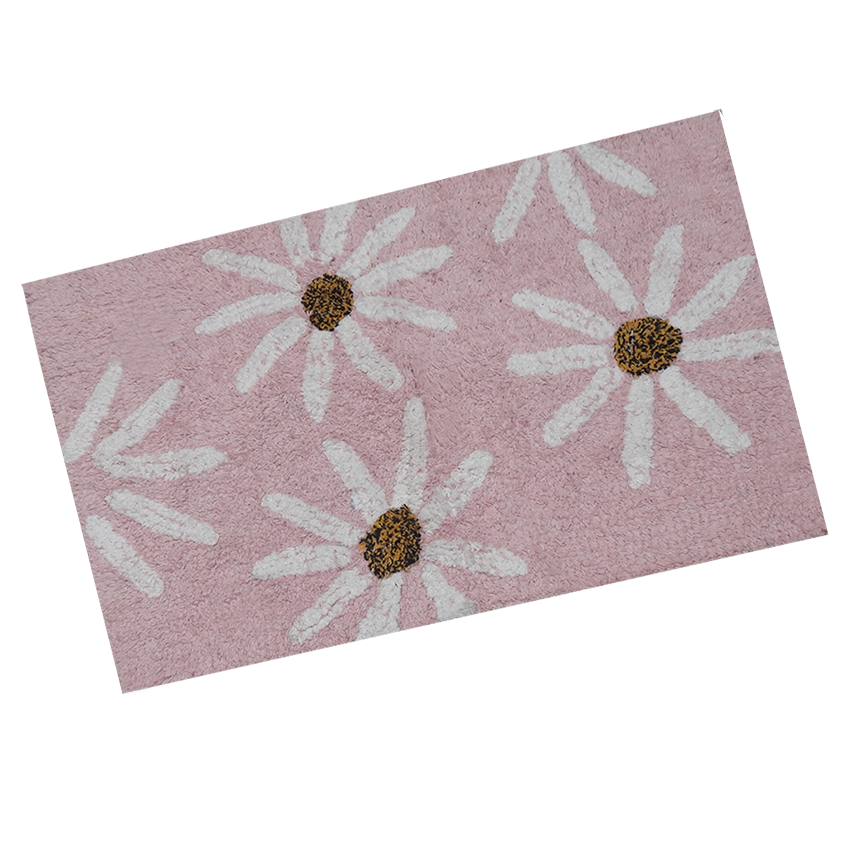 Cotton Floor Mat (Flowers)
