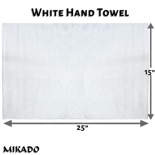 Hand Towel - White