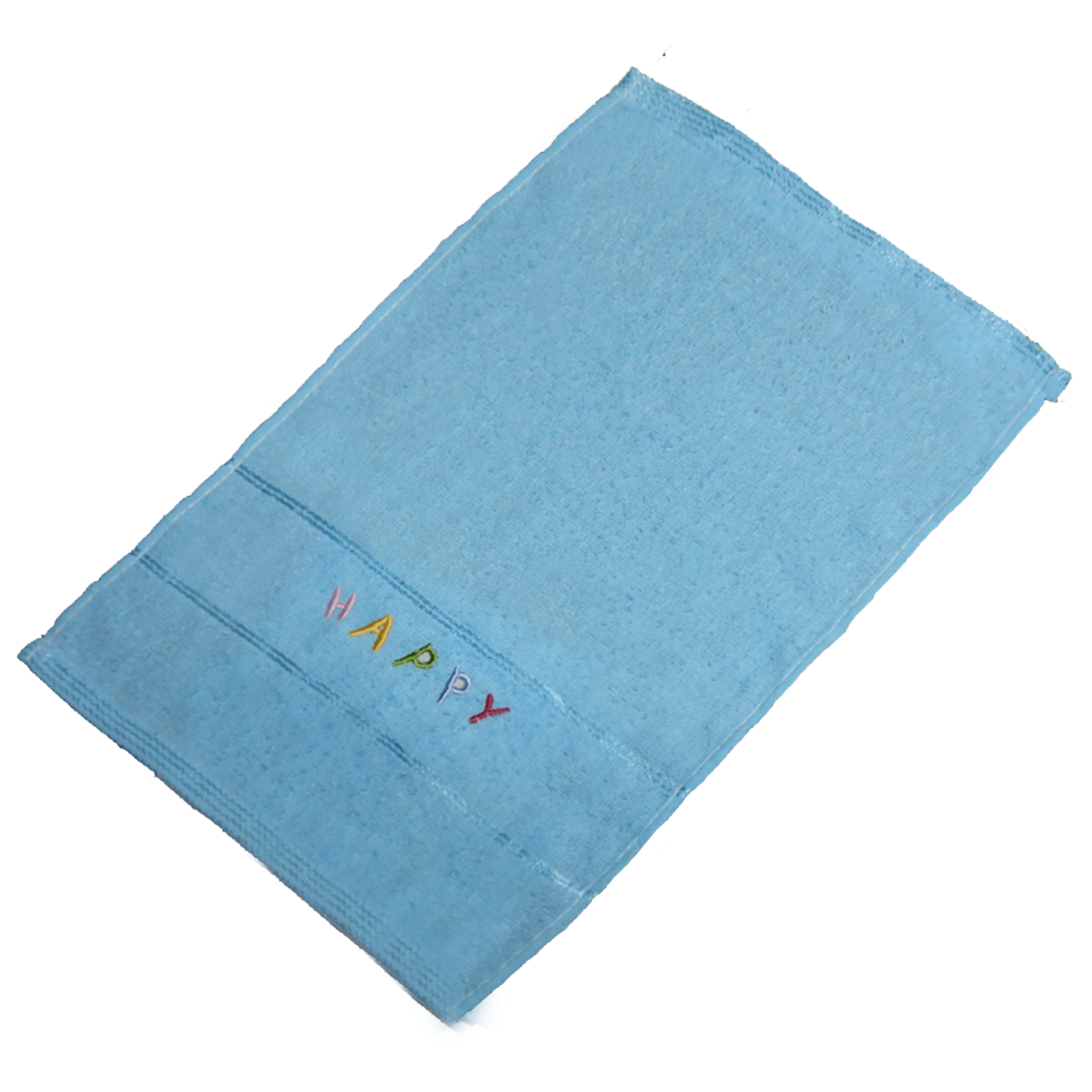 "Happy" Cotton Hand Towel