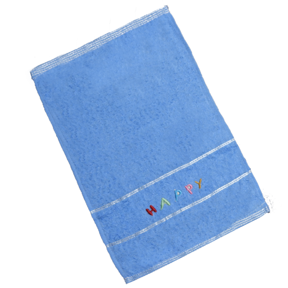 "Happy" Cotton Hand Towel