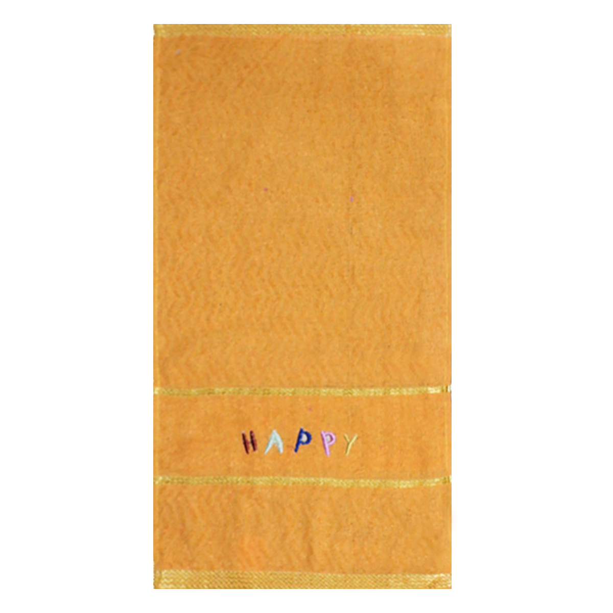 "Happy" Cotton Hand Towel