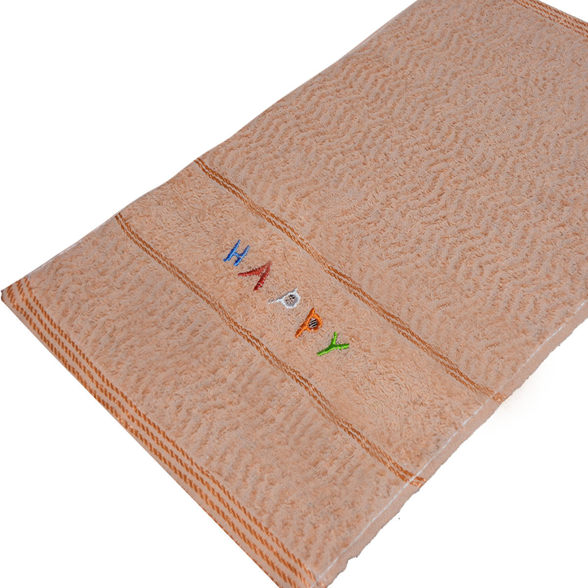 "Happy" Cotton Hand Towel