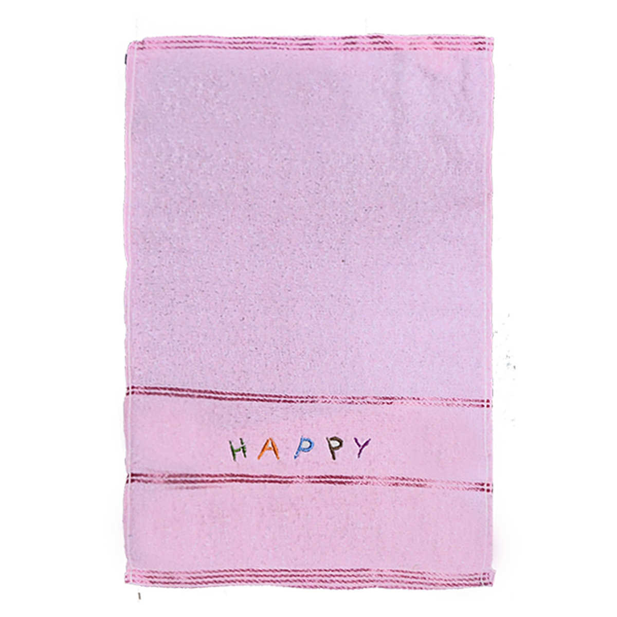 "Happy" Cotton Hand Towel