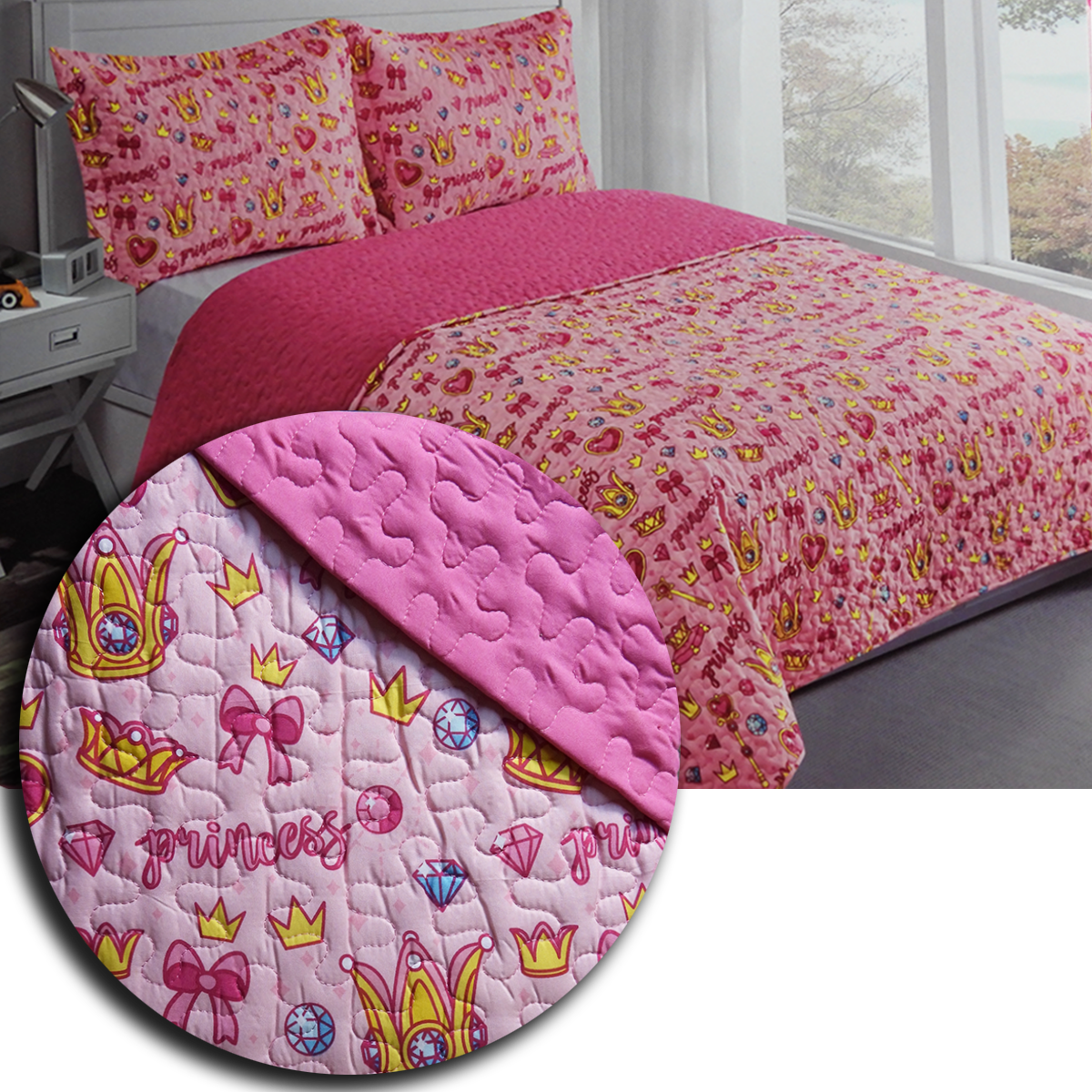 Reversible Quilt Set - Kids