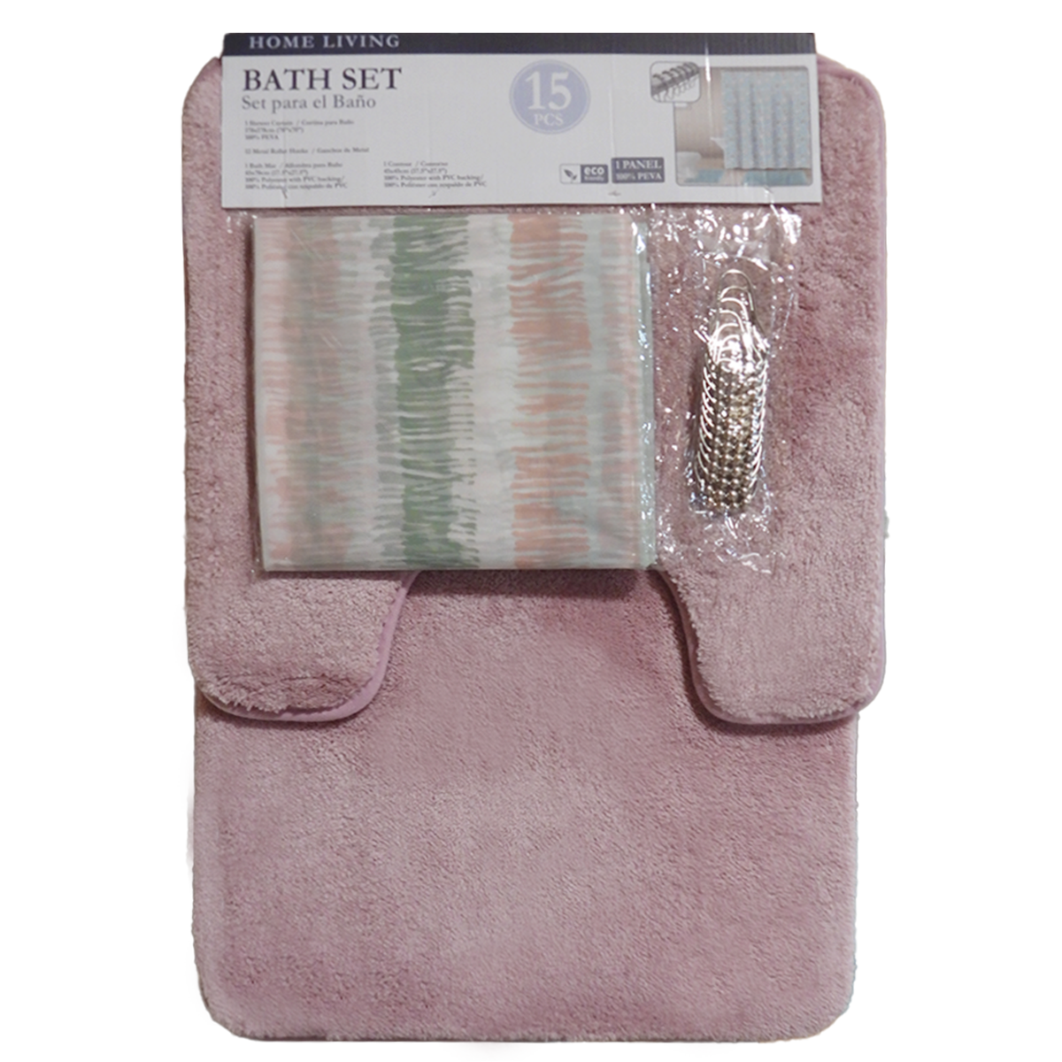 Home Living 15 piece Bath Set