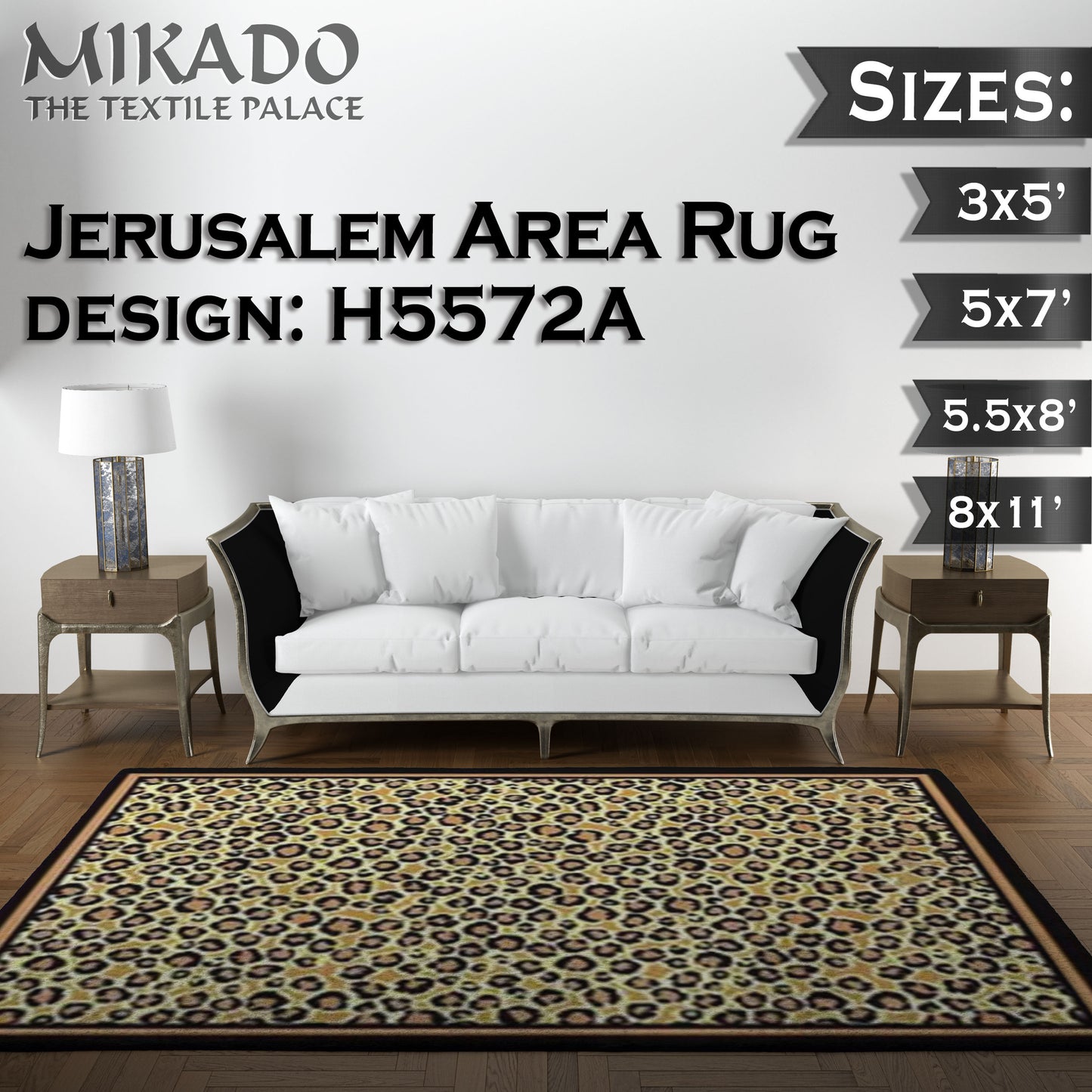 Jerusalem Rug 2024 Designs (Smaller Sizes)