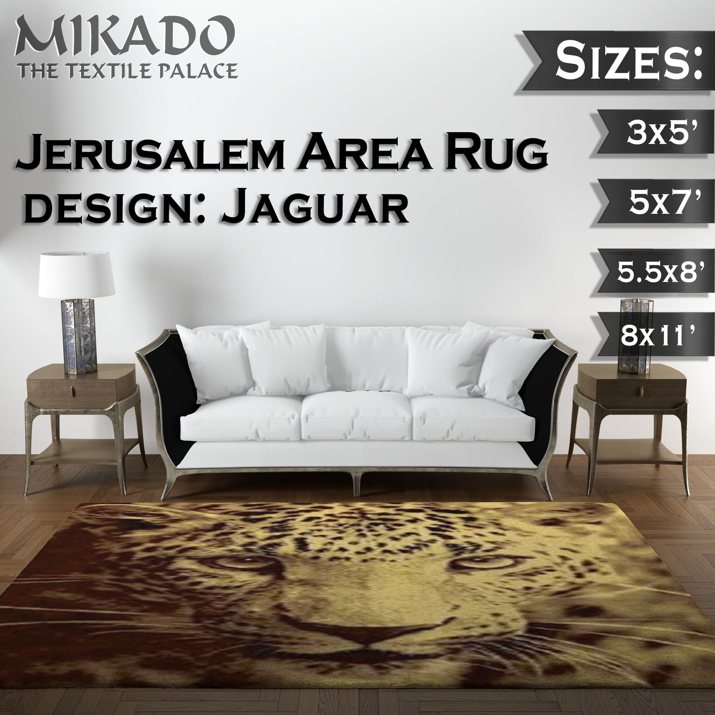 Jerusalem Rug 2024 Designs (Smaller Sizes)