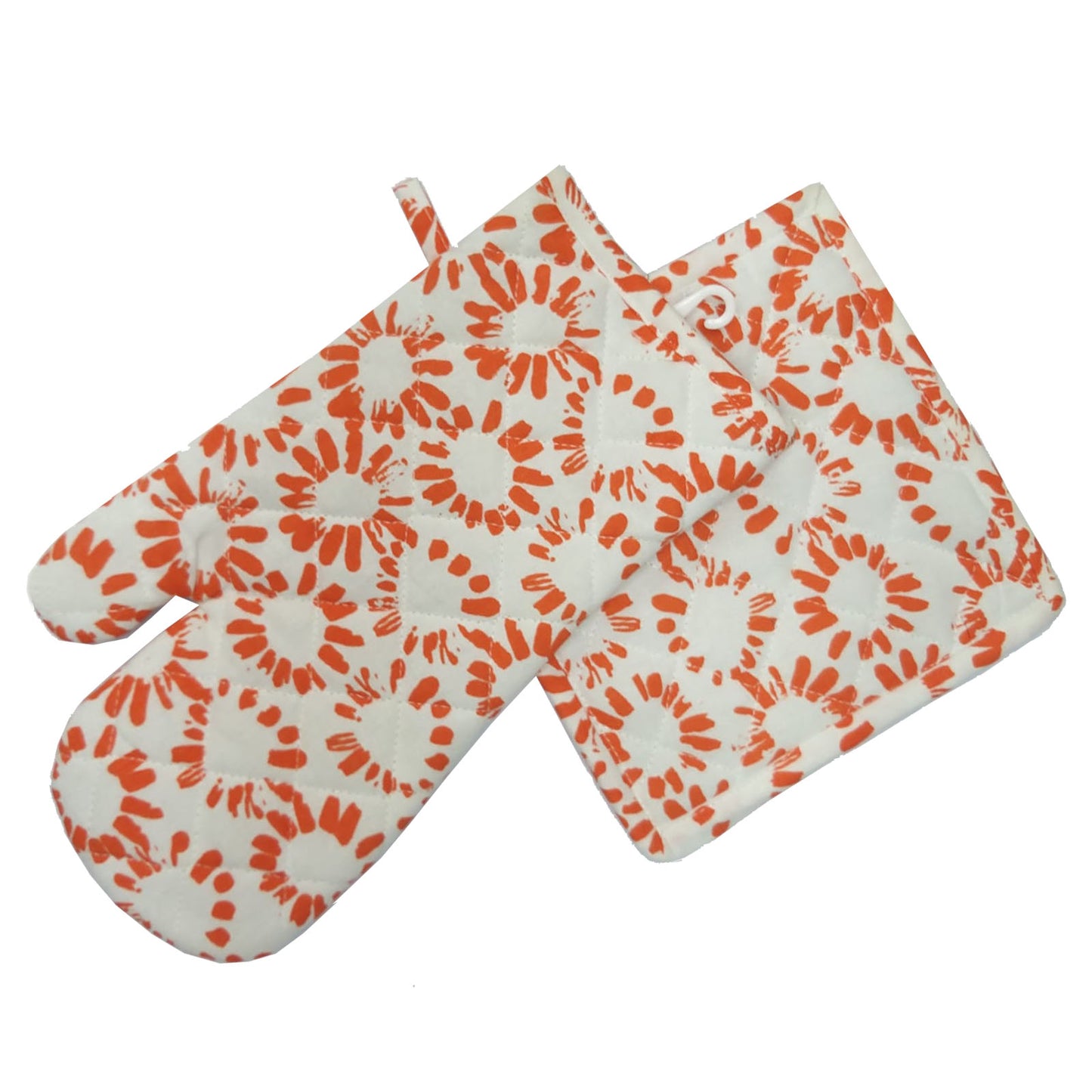 Pot Holder + Oven Mitt