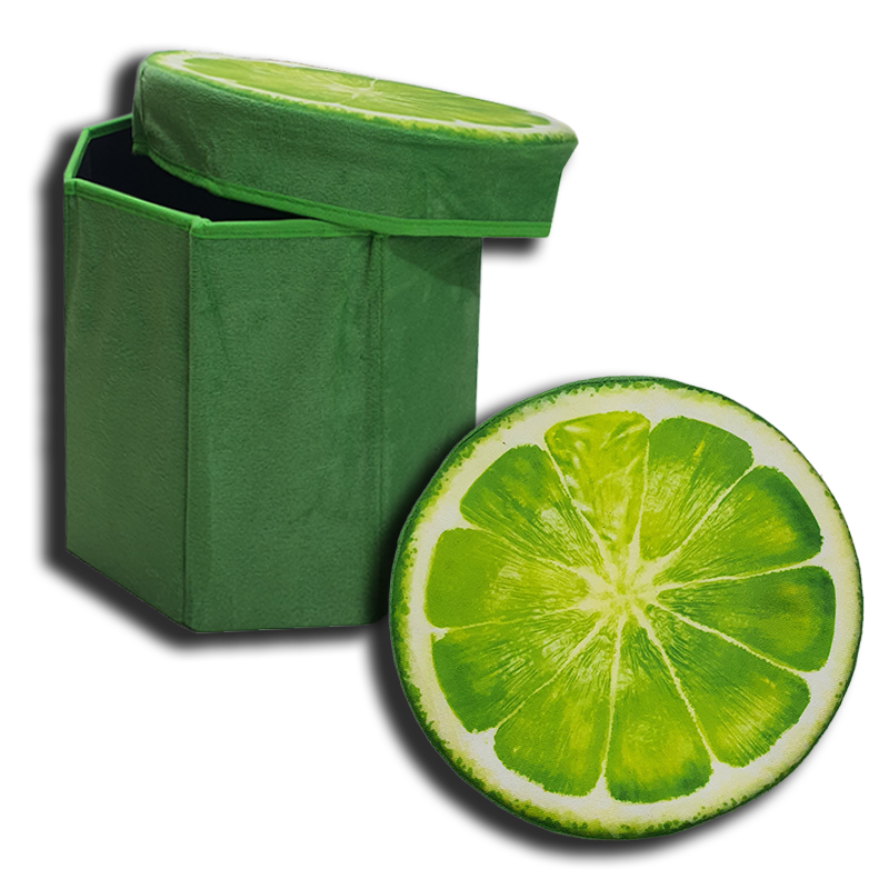 Foldable Ottoman Storage Box - Octagon