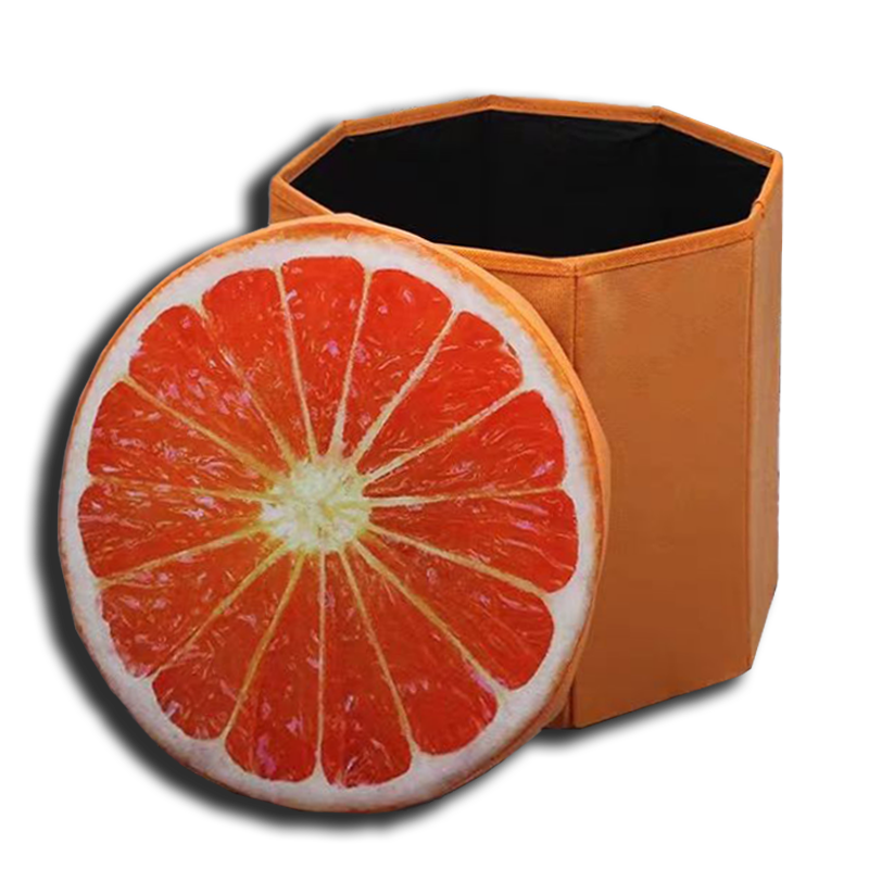 Foldable Ottoman Storage Box - Octagon