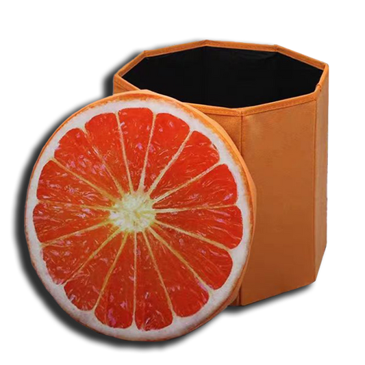 Foldable Ottoman Storage Box - Octagon