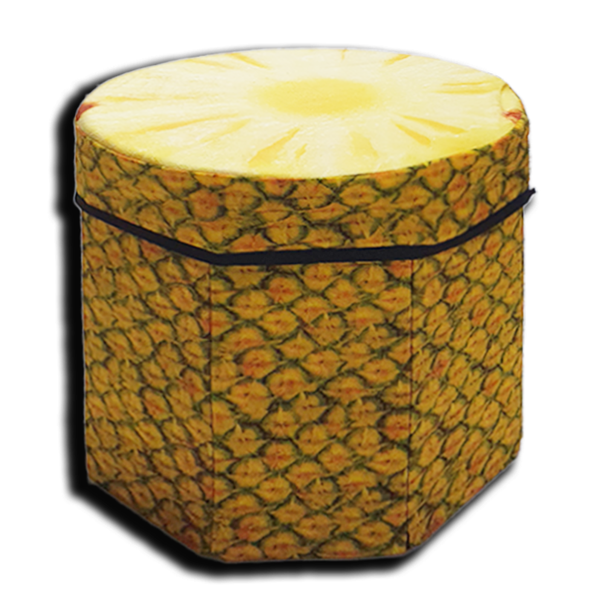 Foldable Ottoman Storage Box - Octagon