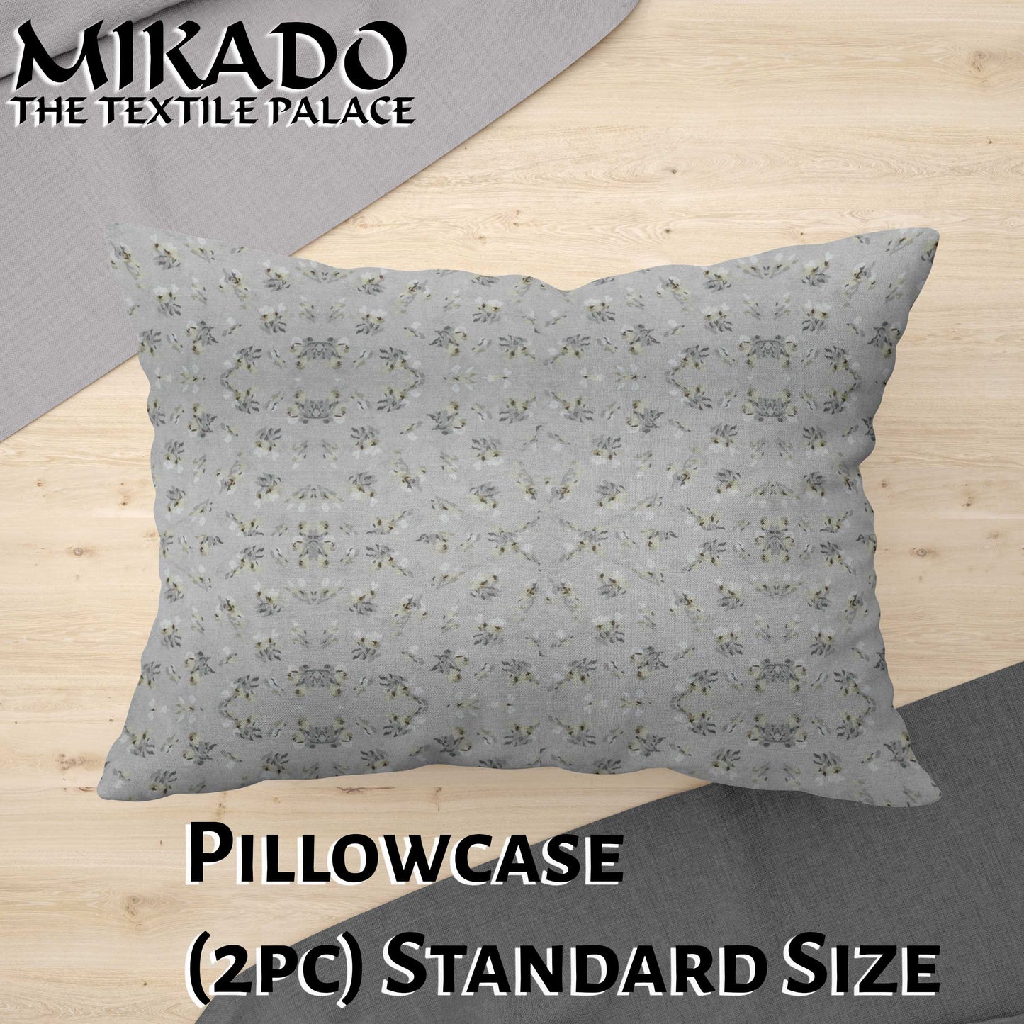Pillowcase: 2 piece