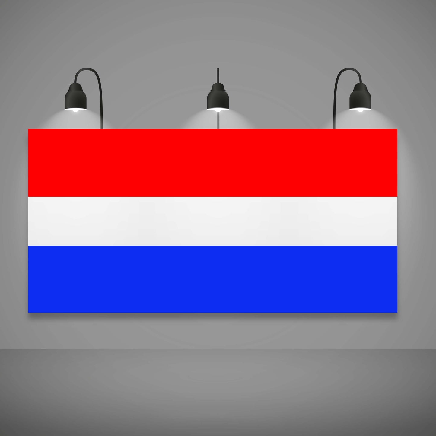 Political Flag Patterned Fabric