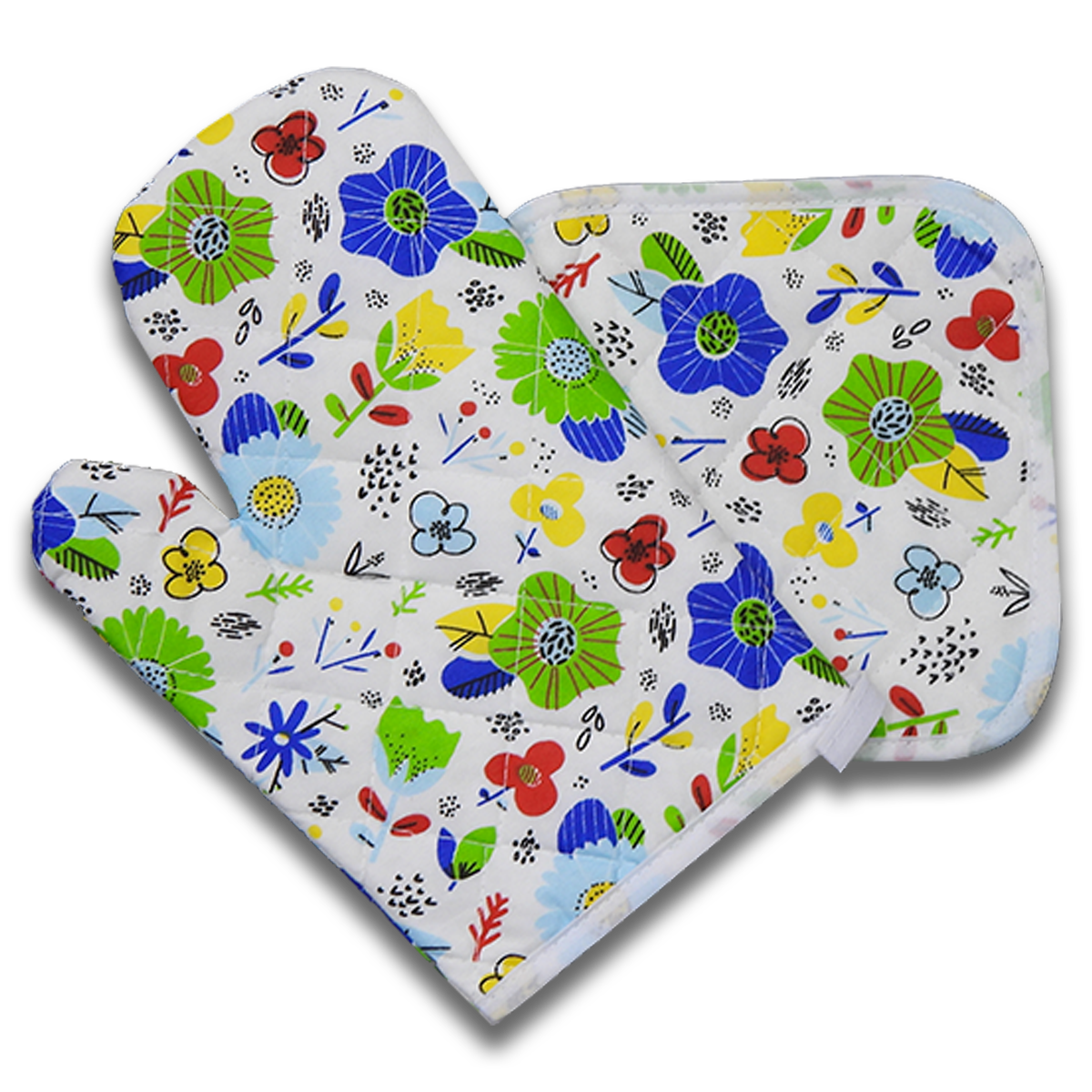 Pot Holder + Oven Mitt (New)