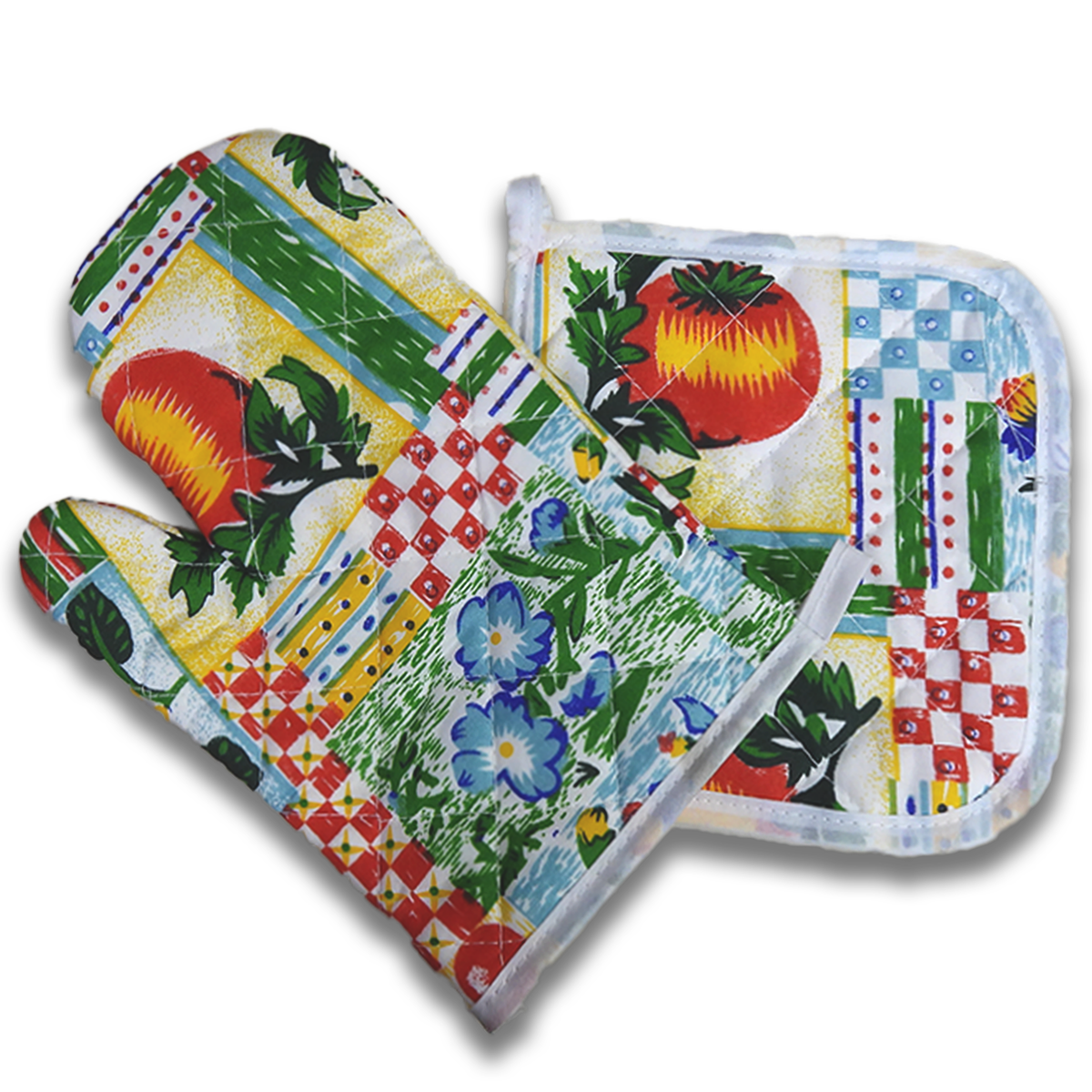 Pot Holder + Oven Mitt (New)
