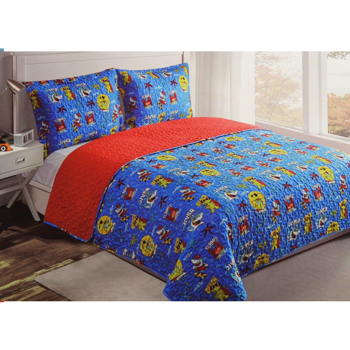 Reversible Quilt Set - Kids