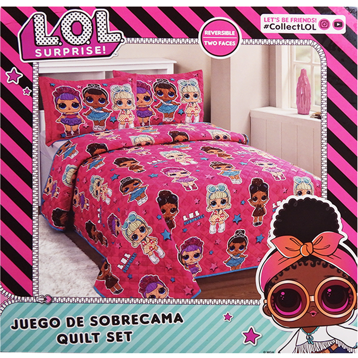 Reversible Quilt Set - Kids
