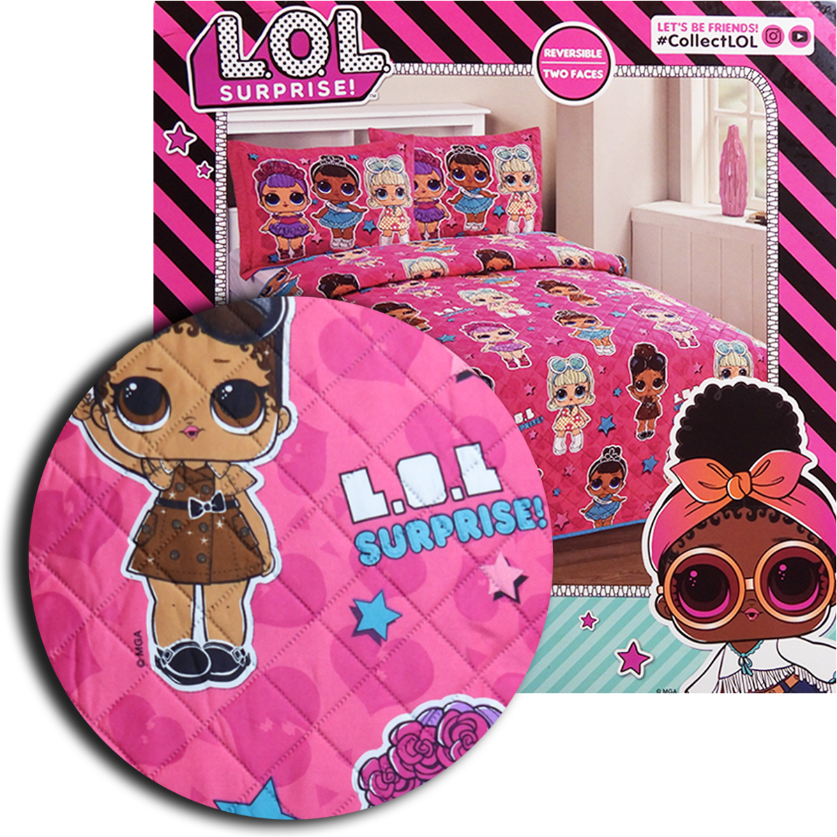 Reversible Quilt Set - Kids