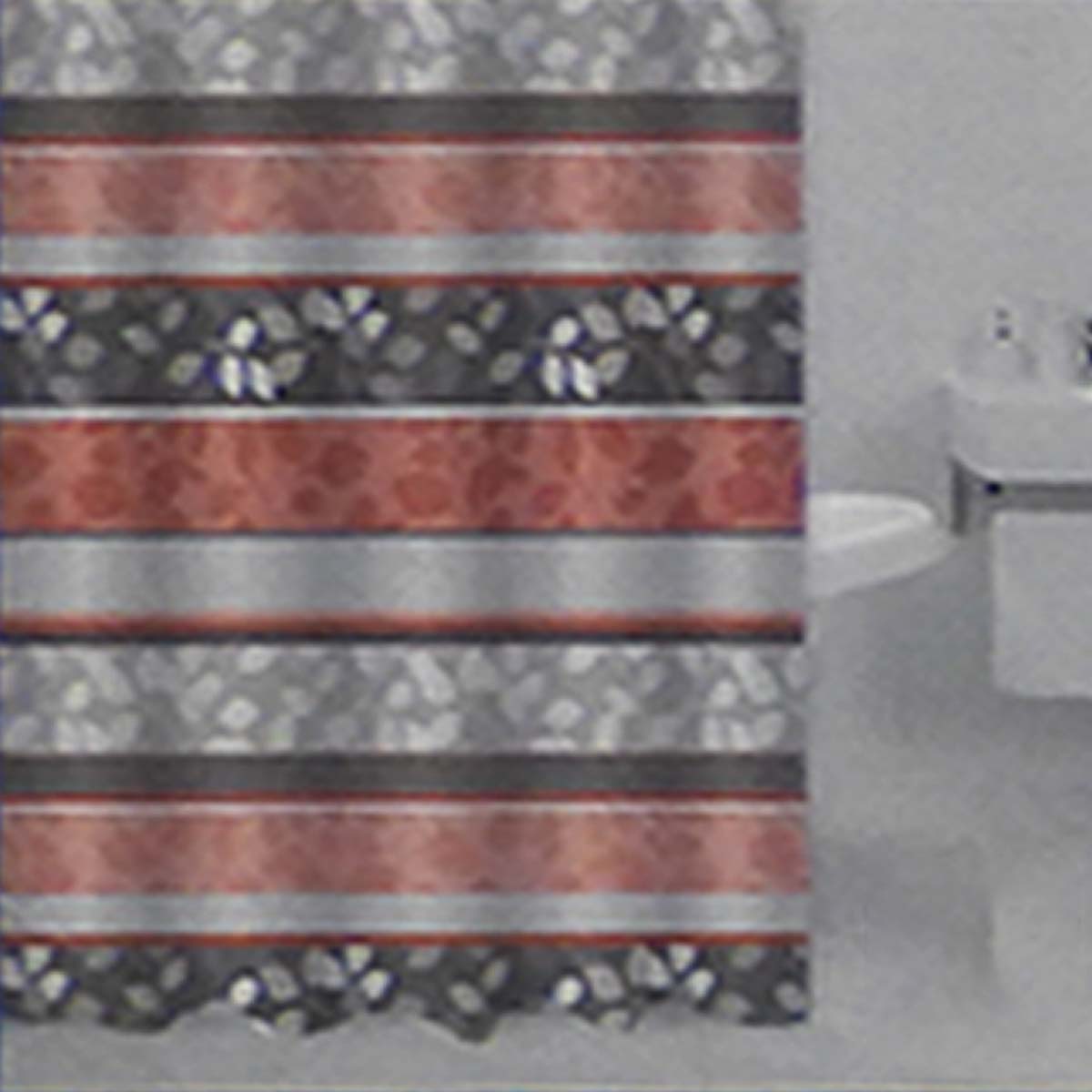 Diamond Printed Shower Curtain