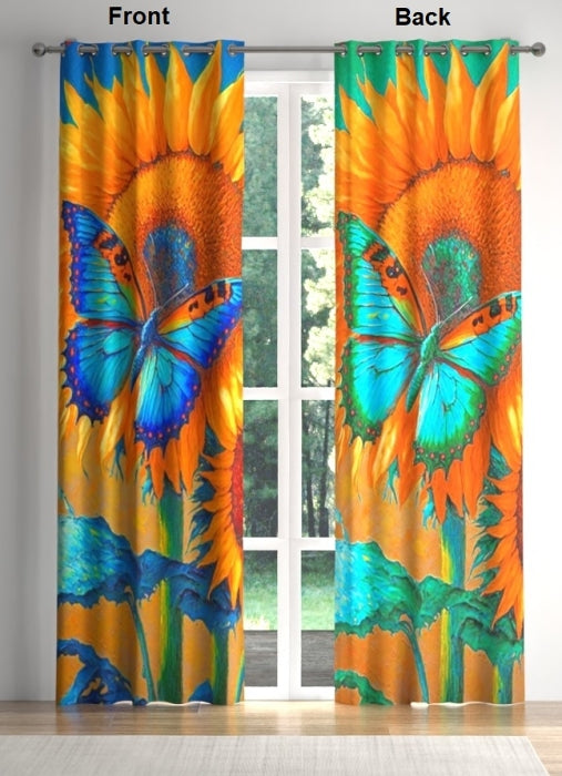 Sunset Meadow πΌ Reversible Blackout Panel