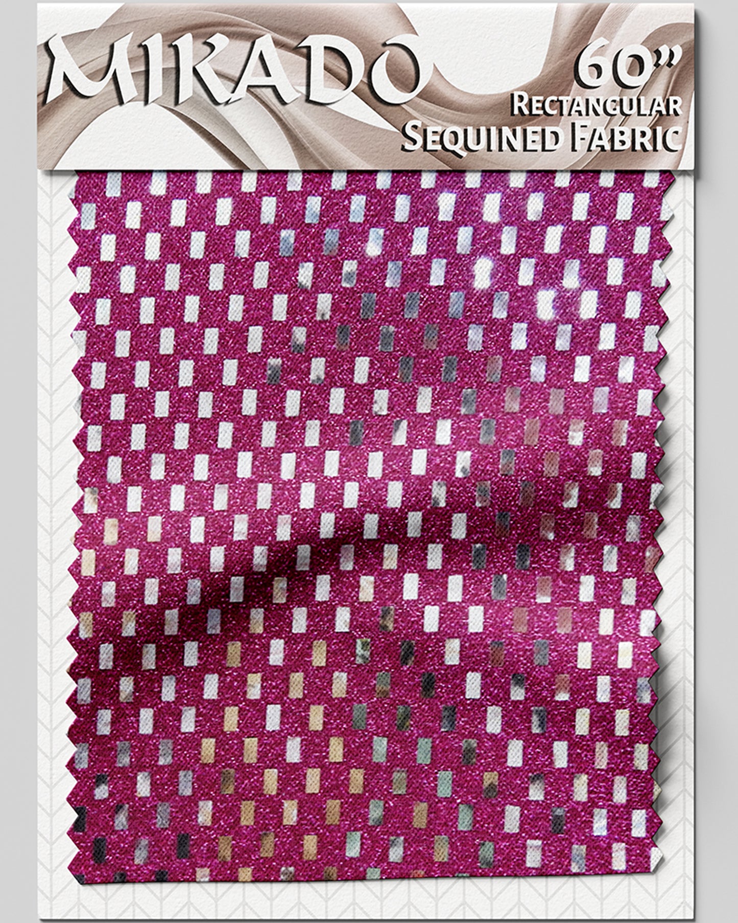Sequin Fabric (Elongated Sequins/ Rectangular)
